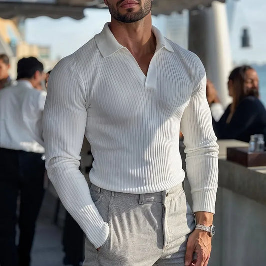 RAPHAELO™ Muscle Fit Knit Sweater